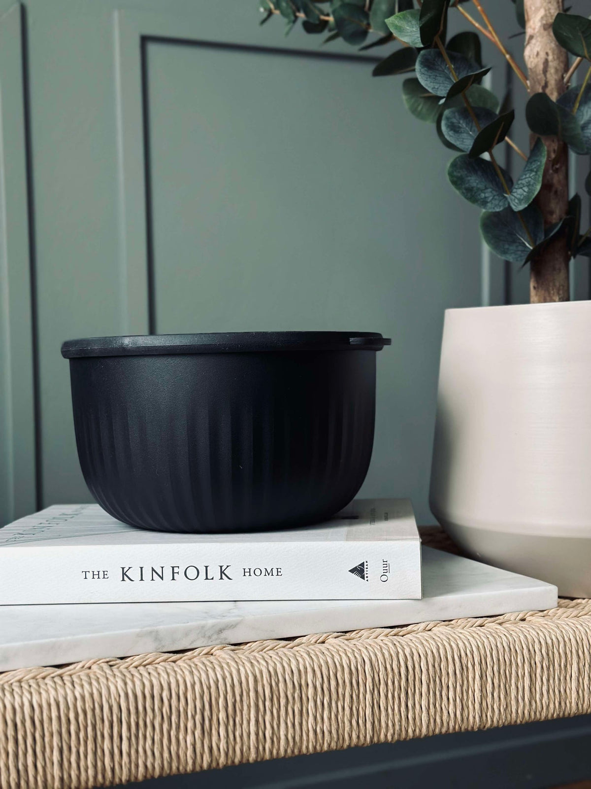 Oppbevaringsbokser Black – Sett med 4 stk.