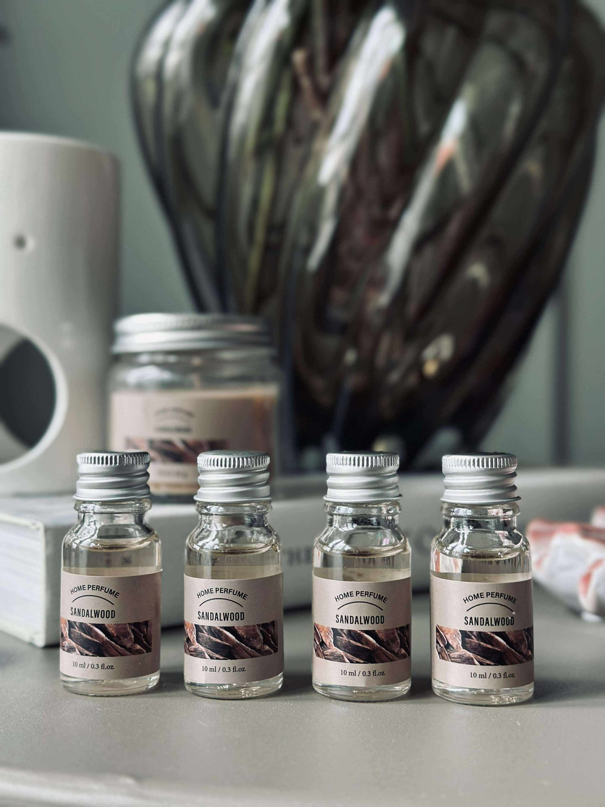 Aroma sett - 8 deler Sandalwood