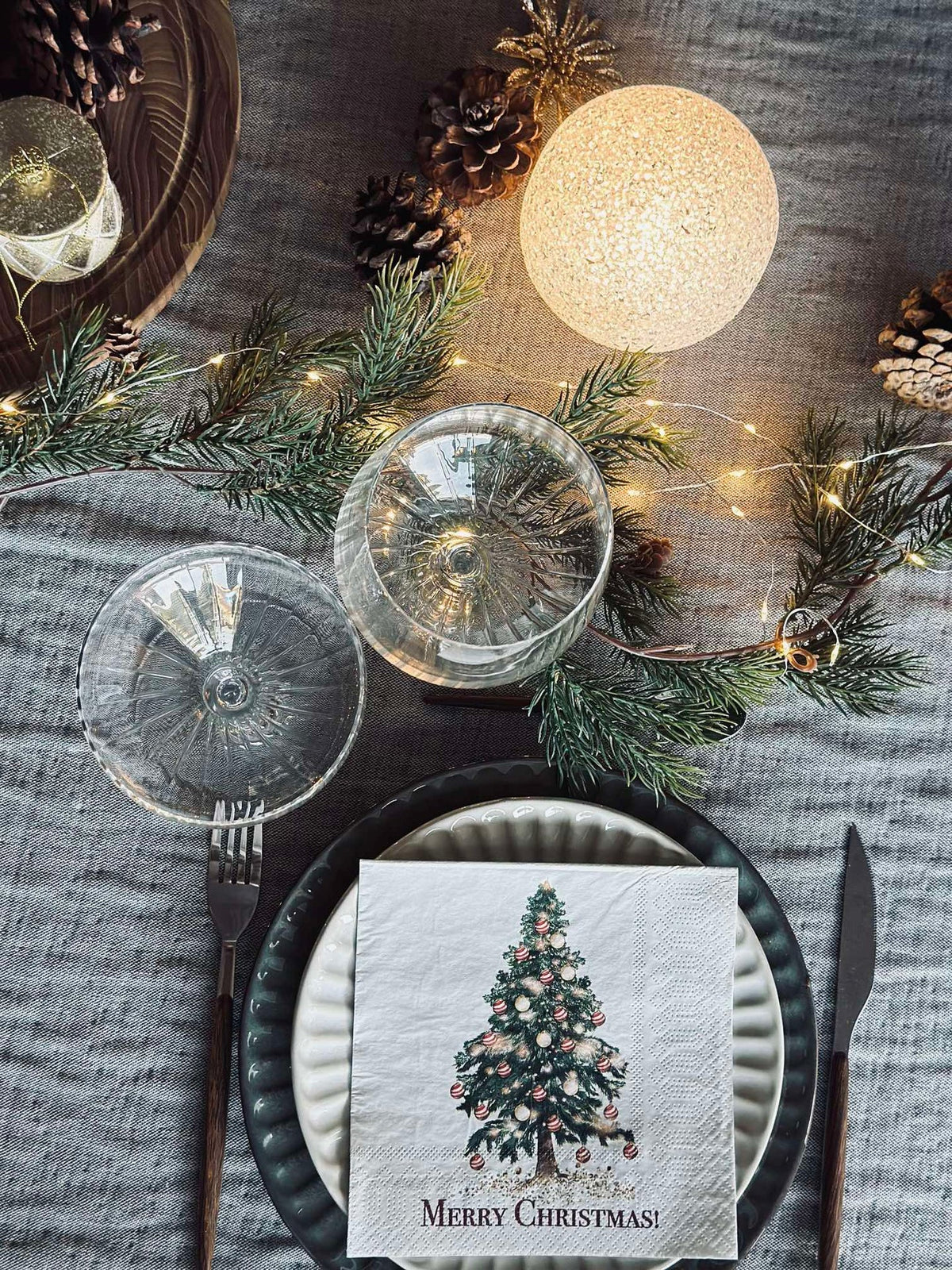Servietter Juletre - 20 stk
