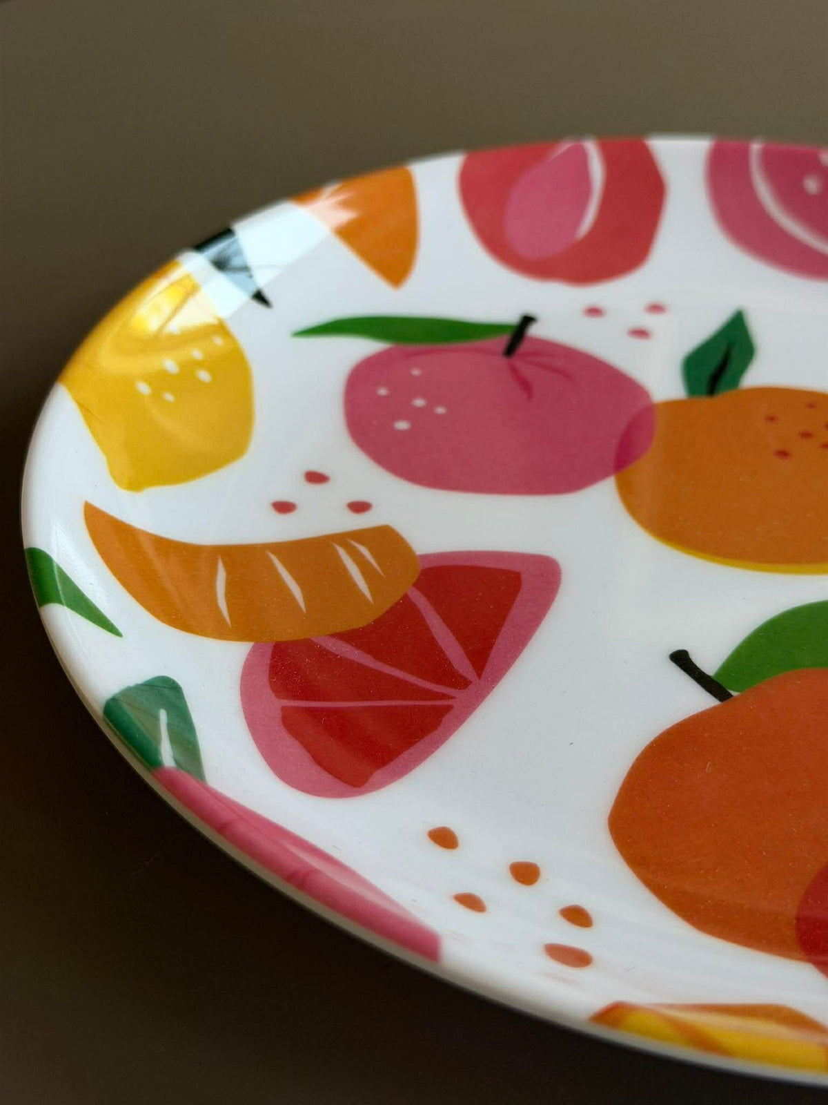 Tallerken Melamin - Fruit