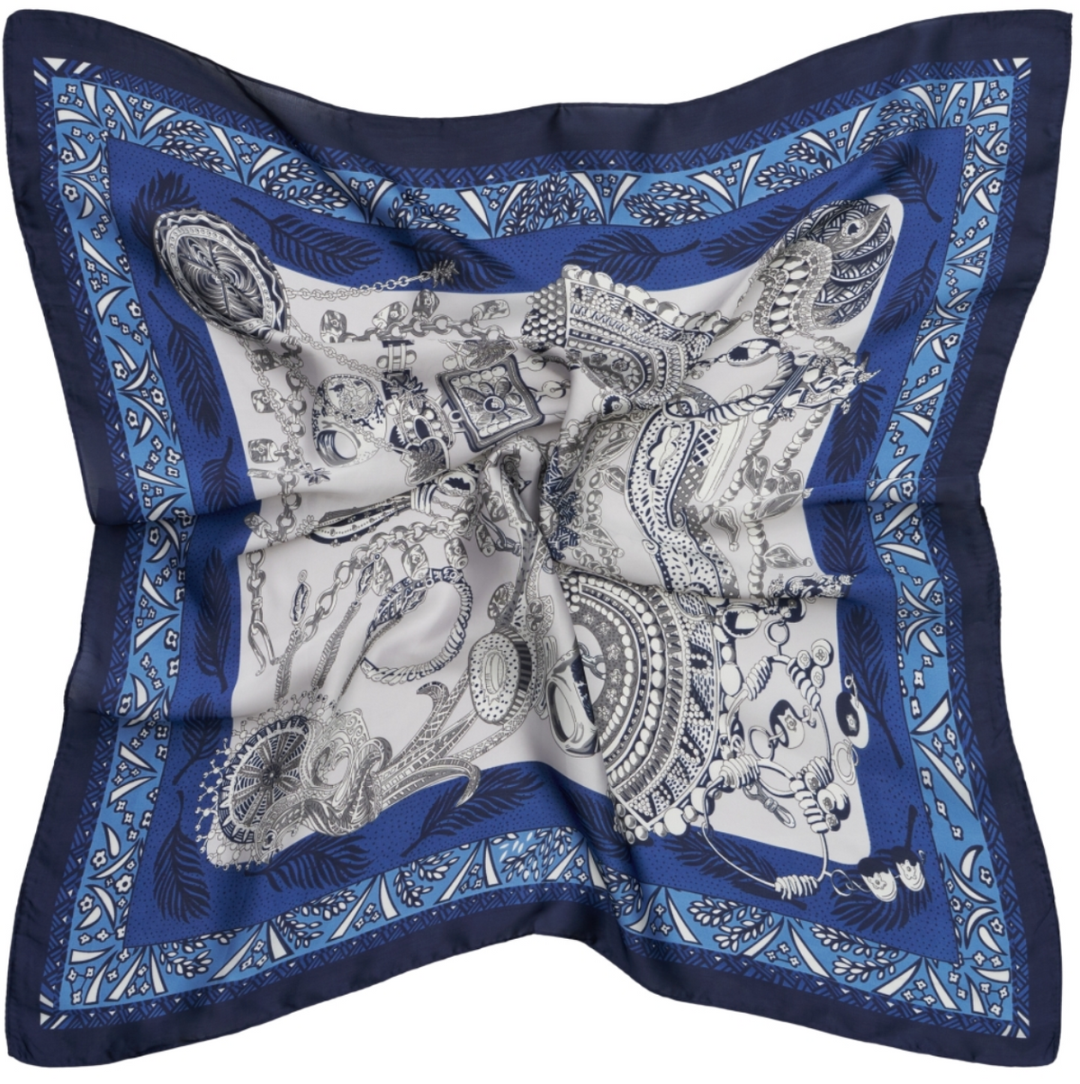 Skjerf Blue spring