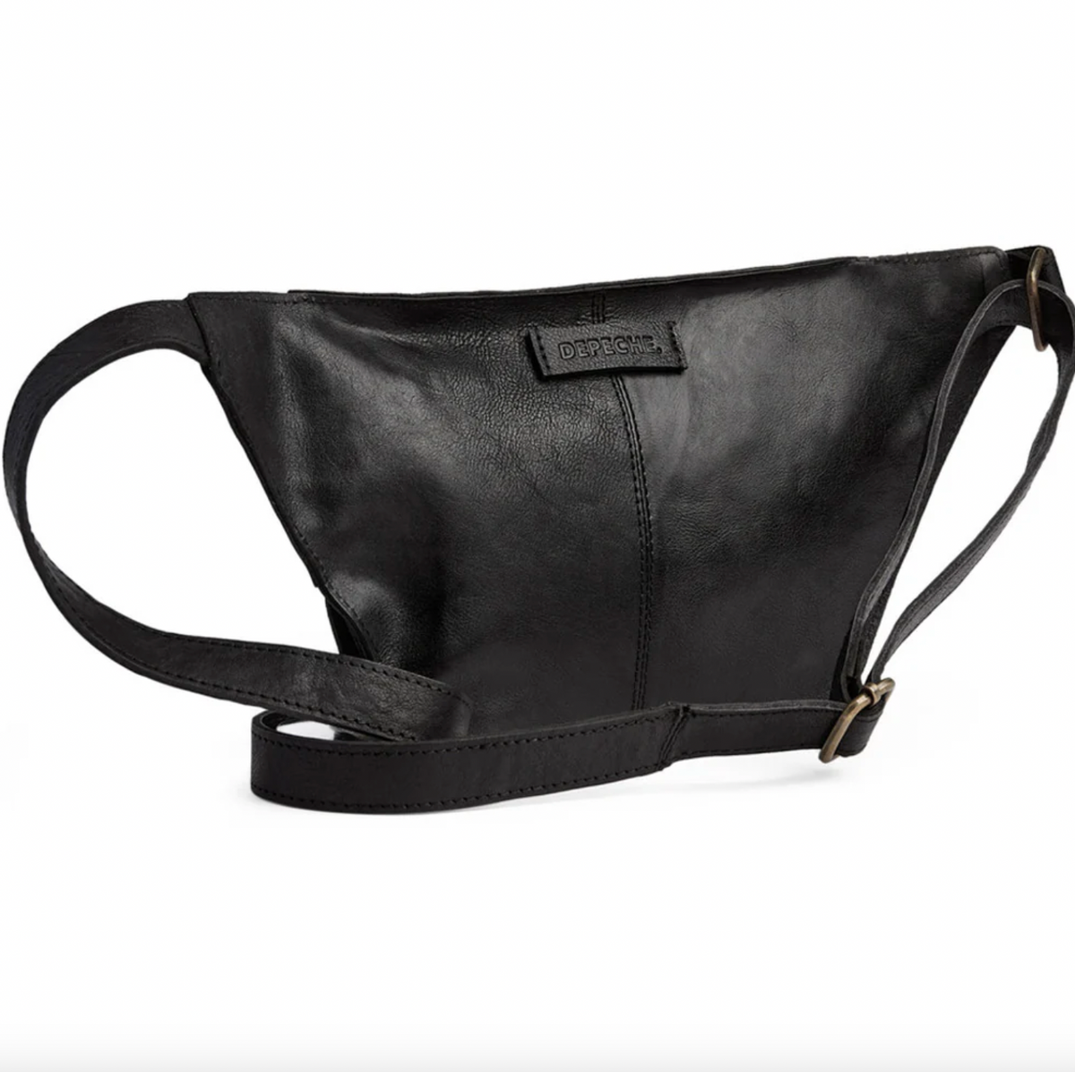 Midjeveske med nitter - Black