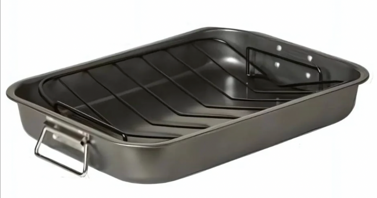 Bradepanne med rist - Nonstick