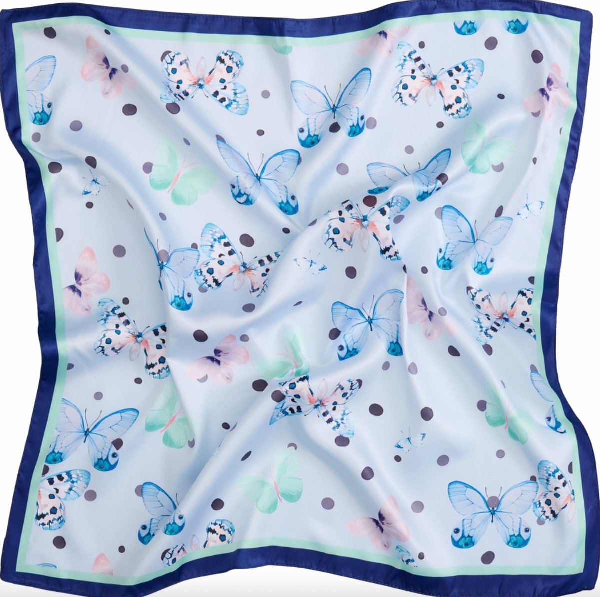 Skjerf blue