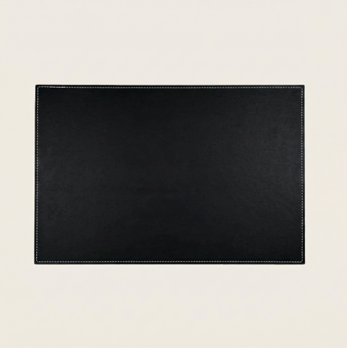Plassmatte Black
