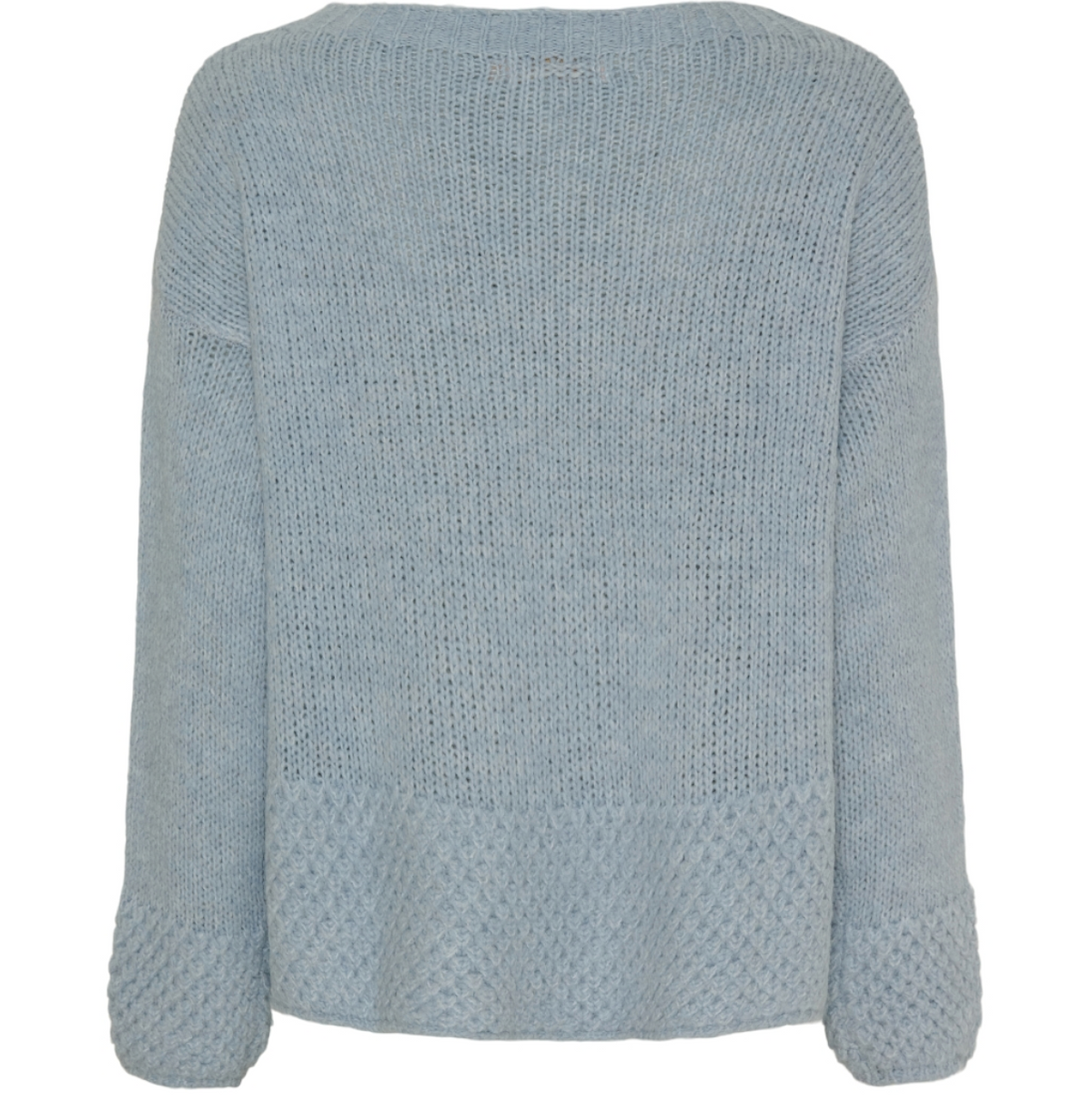 Strikk Celeste blue