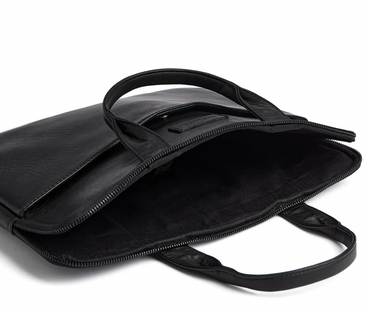 Laptopcover med håndtak og frontlomme