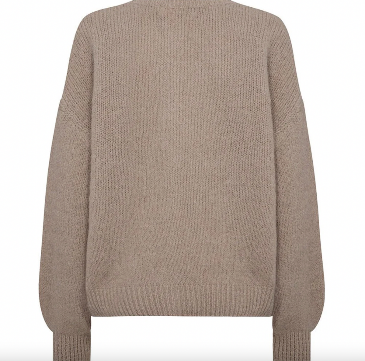 Alpaca cardigan Depeche - Sand