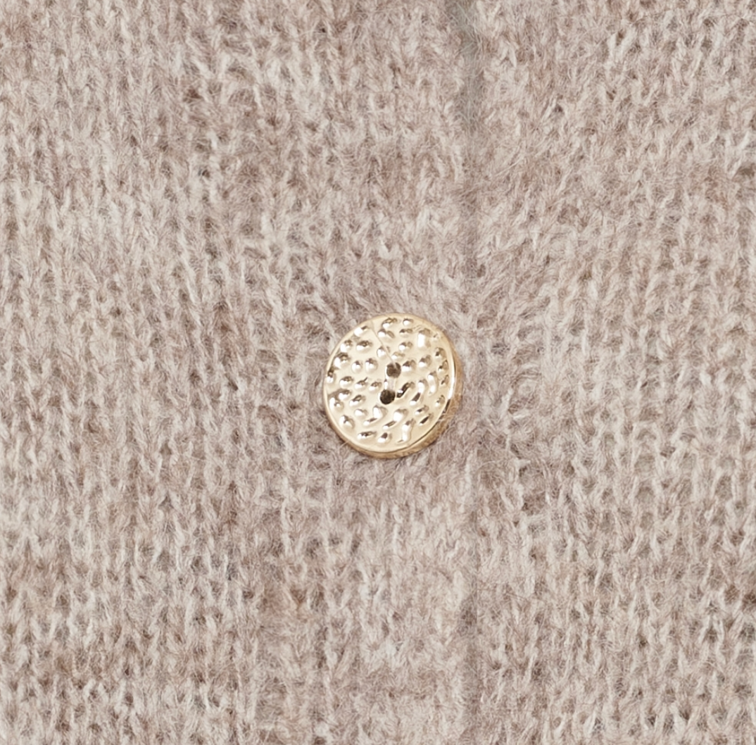 Cardigan Novella - Fango