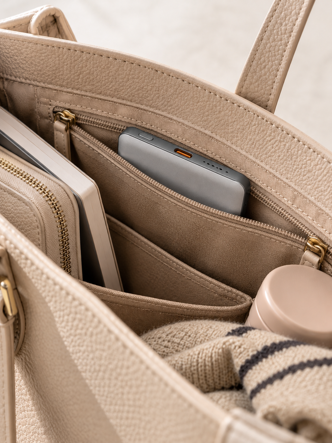 Trådløs Powerbank 5000 mAh – Ultra Tynn