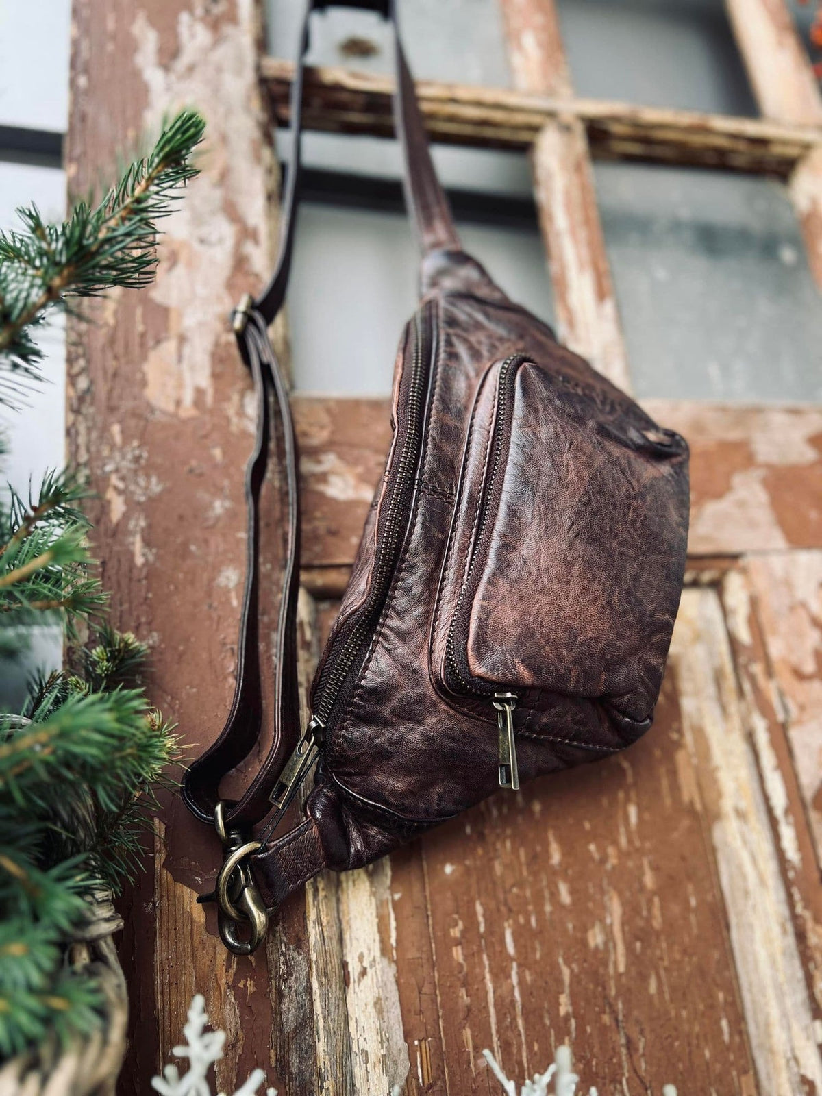 Bumbag CLASSY - Winter brown - VIAMAJA.DK