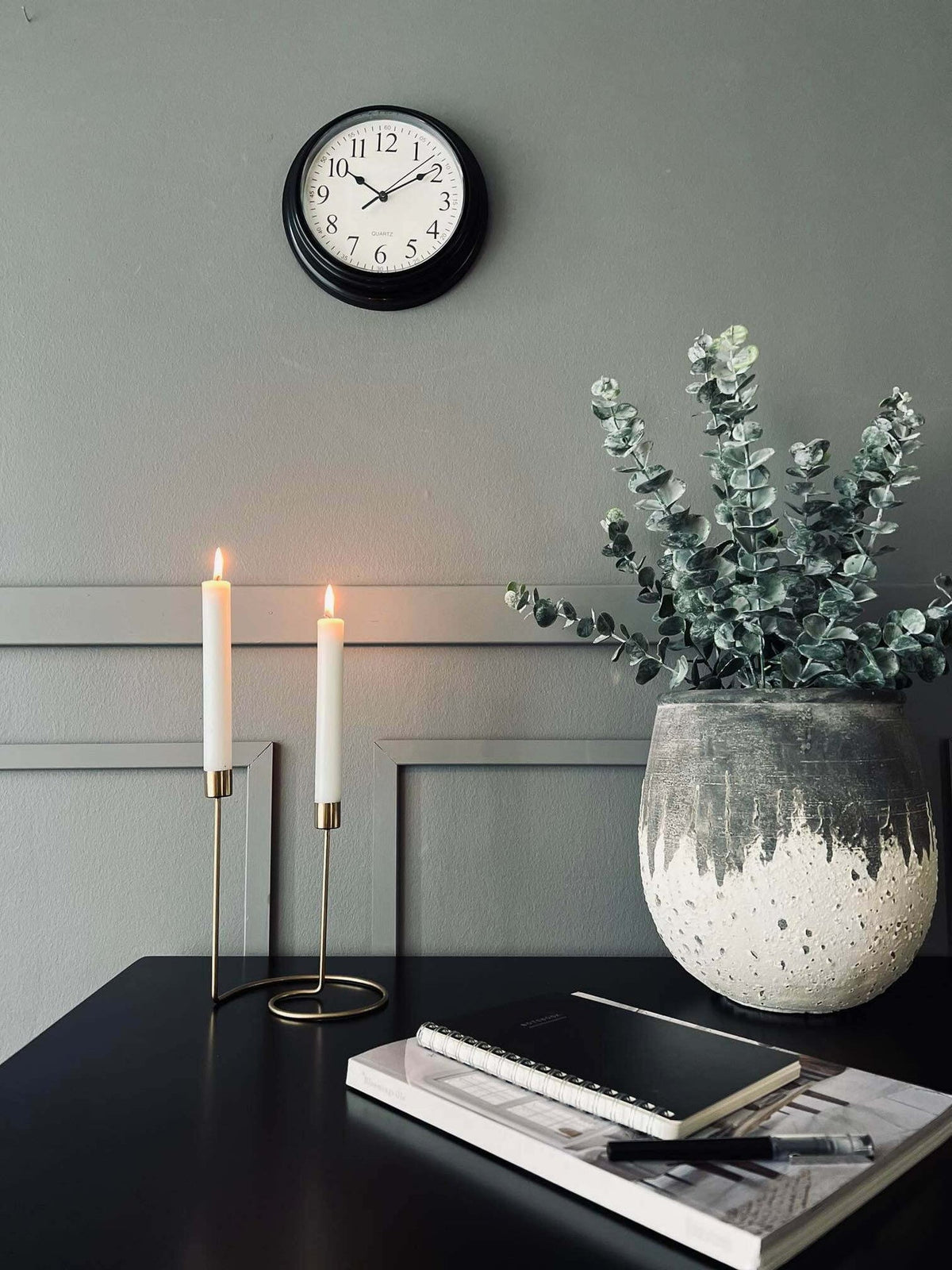 Ur i klassisk sort design - VIAMAJA.DK