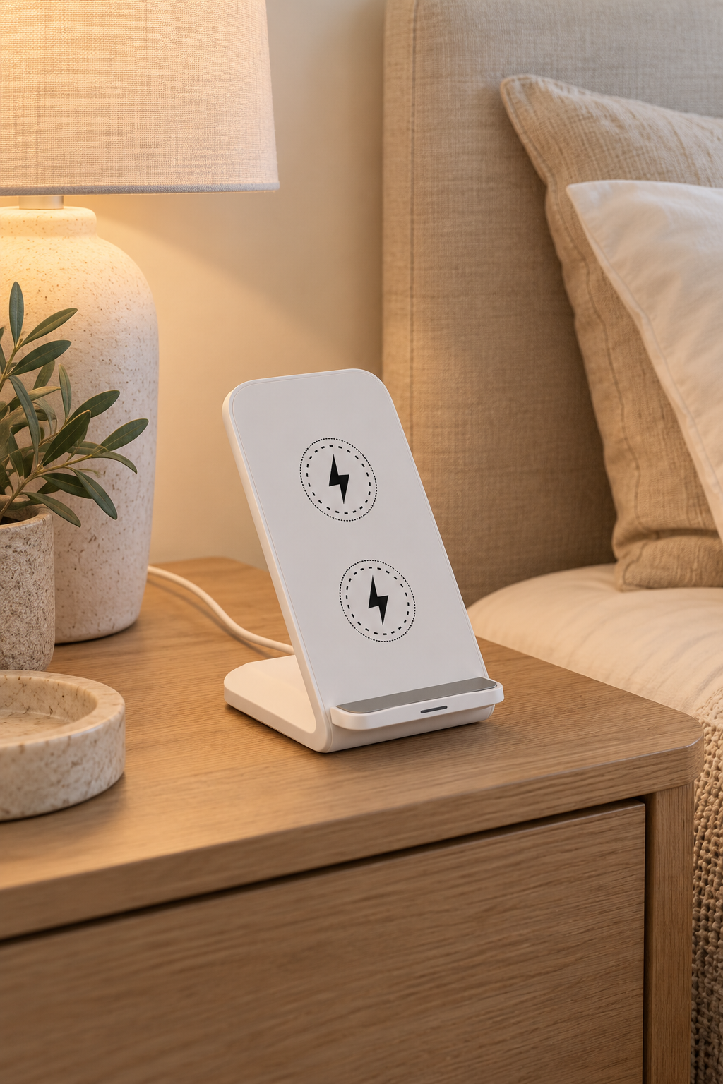 Trådløs lader - Quick Charge
