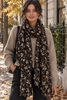 Skjerf Black Minna