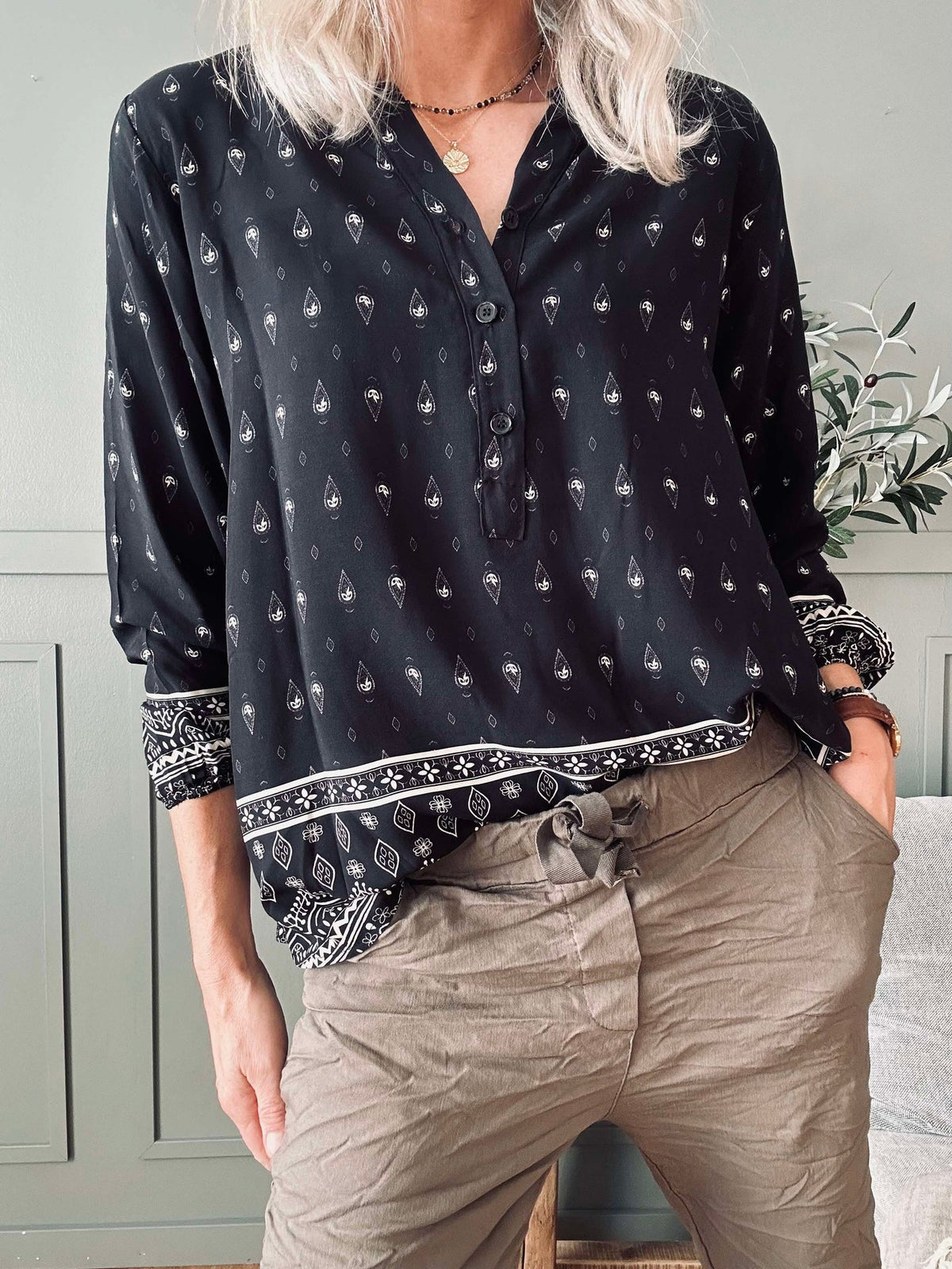 Bluse Ella black