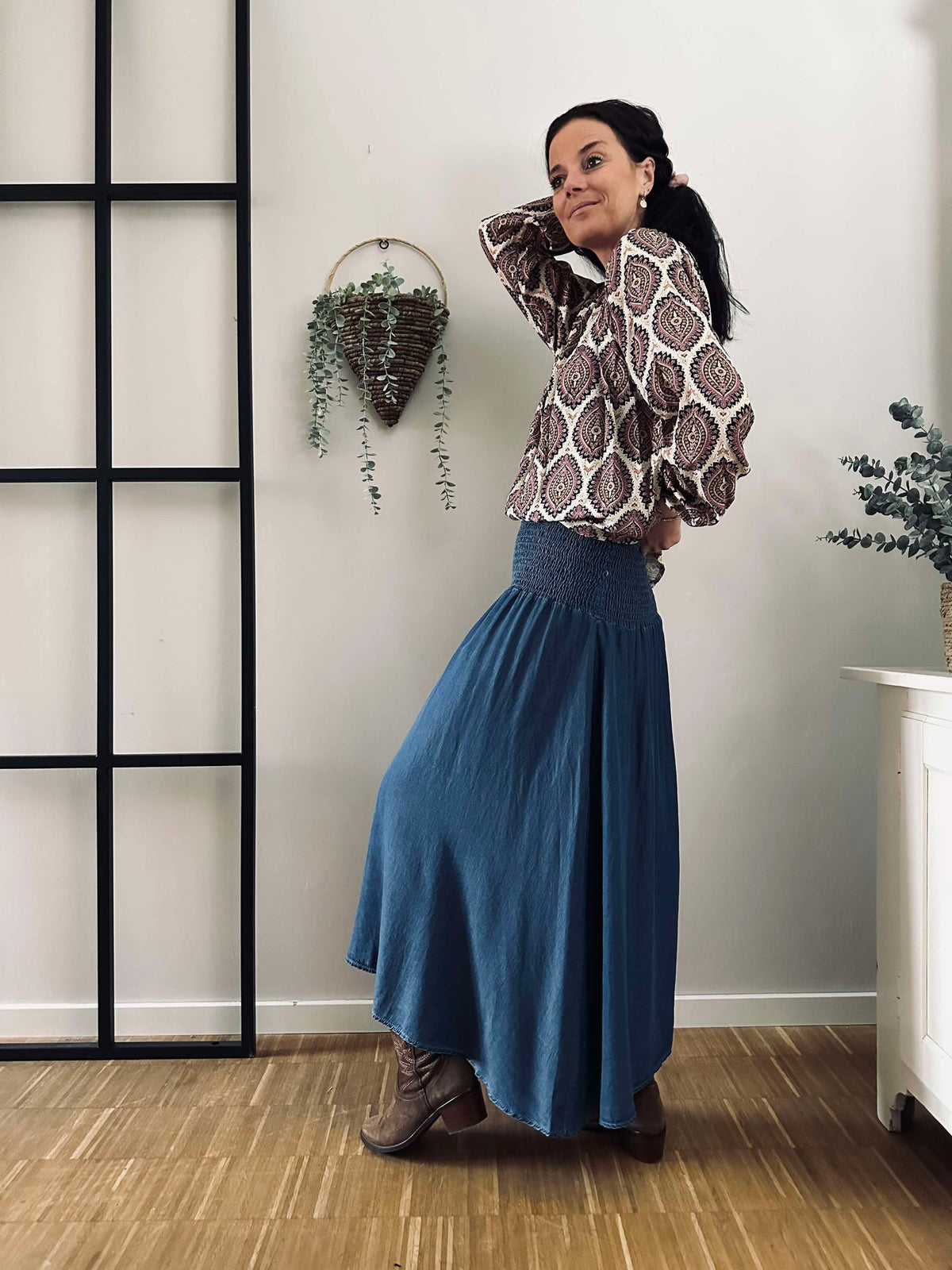 Skjørt Marta Blue