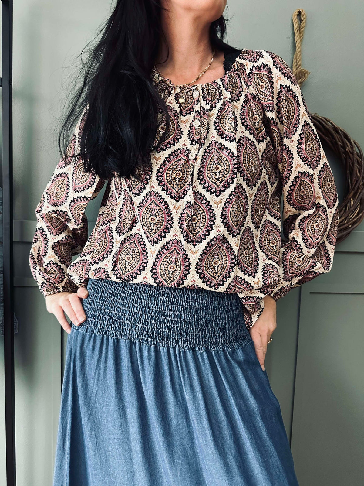Skjørt Marta Blue
