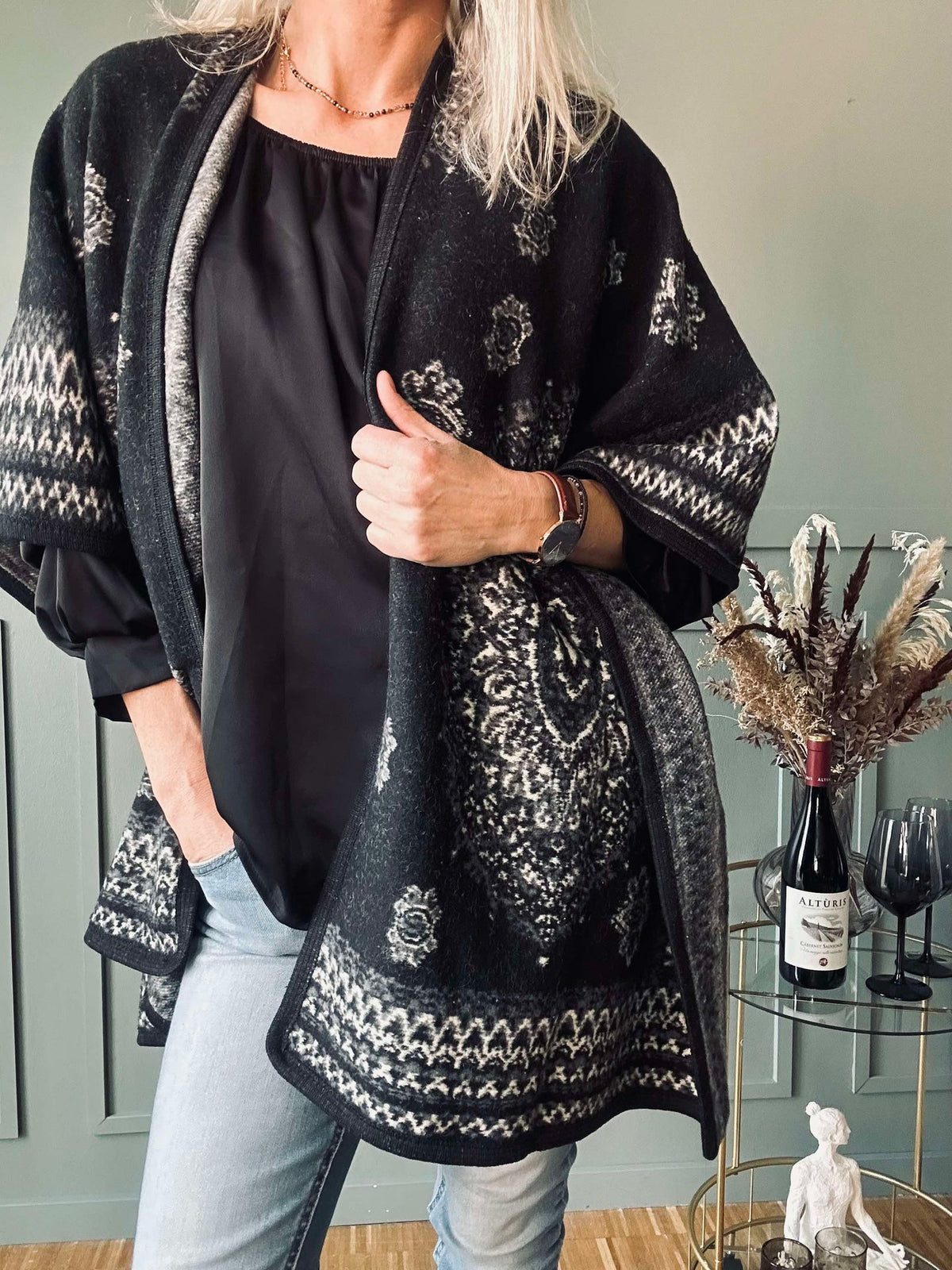 Poncho Black boheme