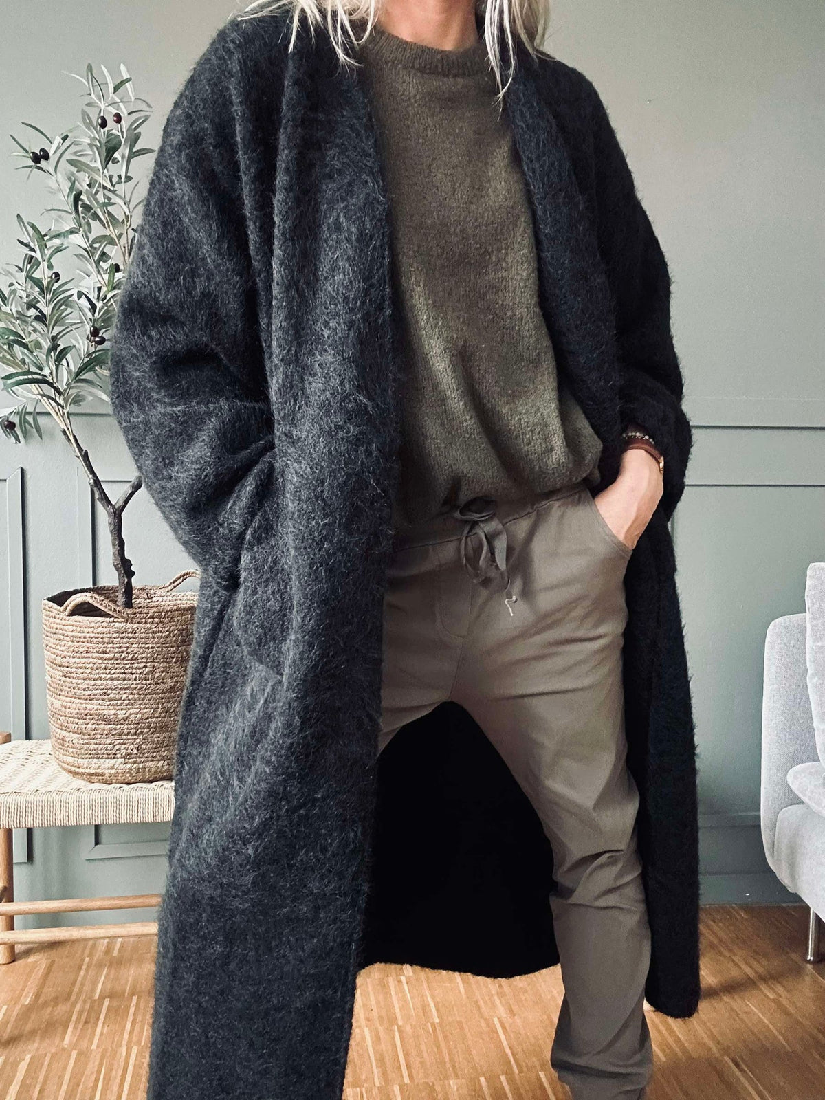 Jakke Belina - Oversize Black