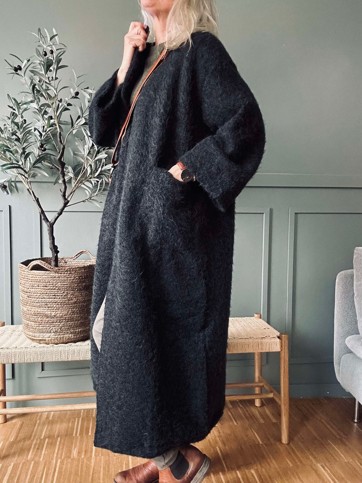 Jakke Belina - Oversize Black