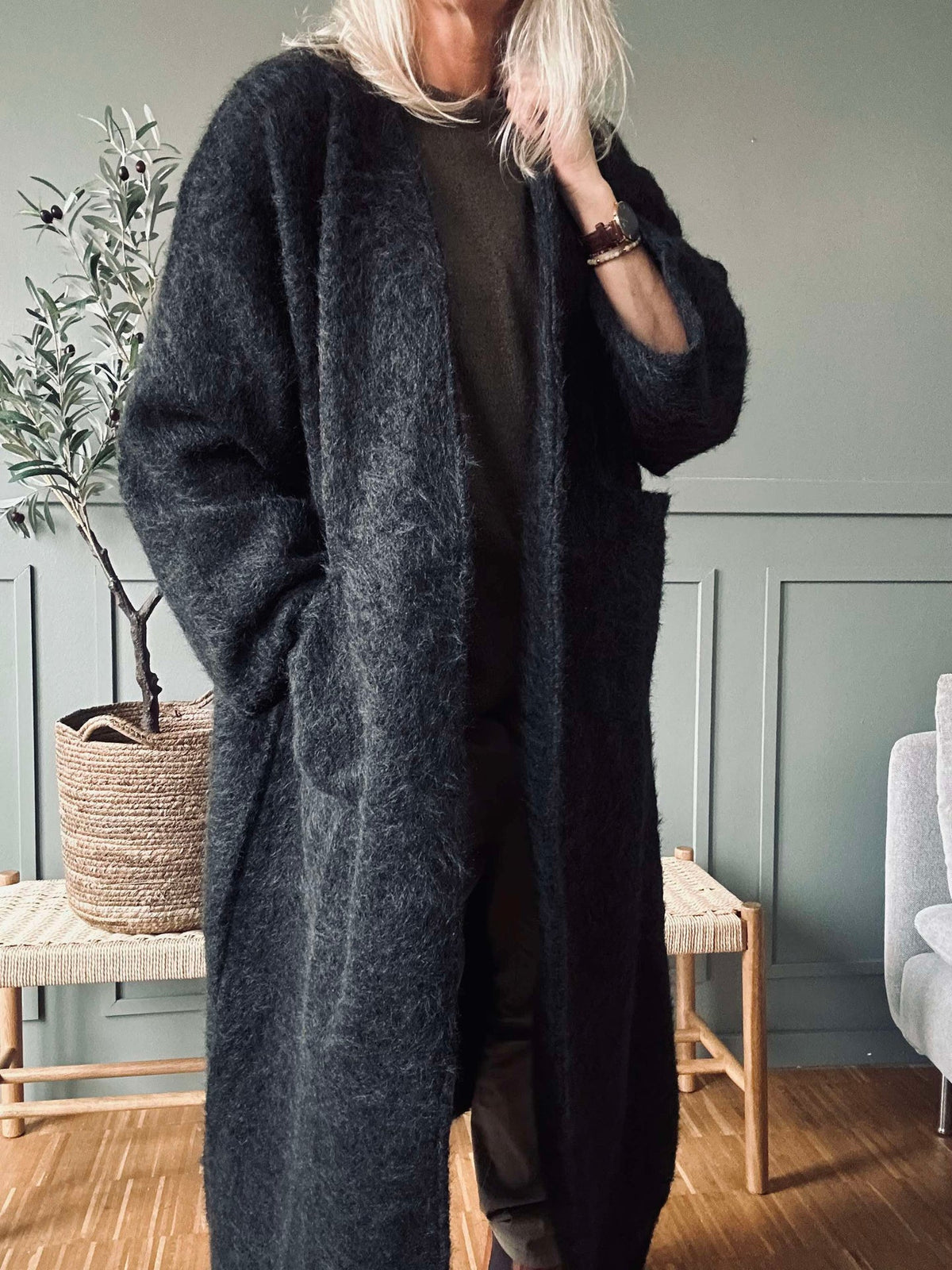 Jakke Belina - Oversize Black