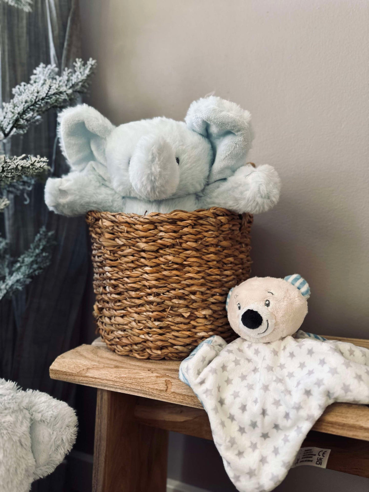 Koseklut til baby - Lyseblå