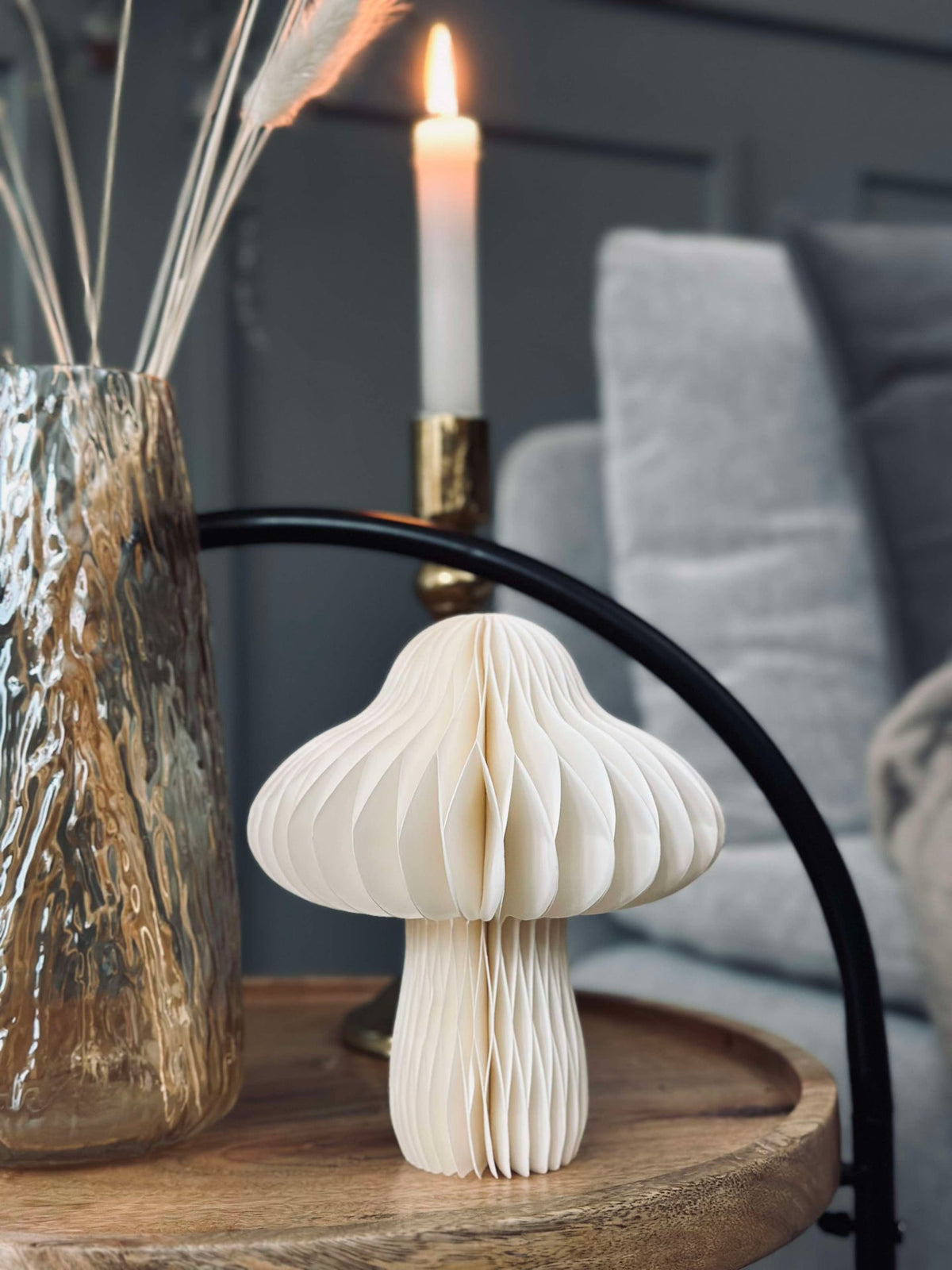 Mushroom paper small - Creme