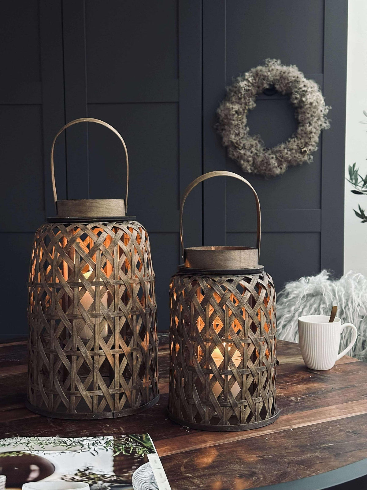 Lanterne Jenna - Dark liten