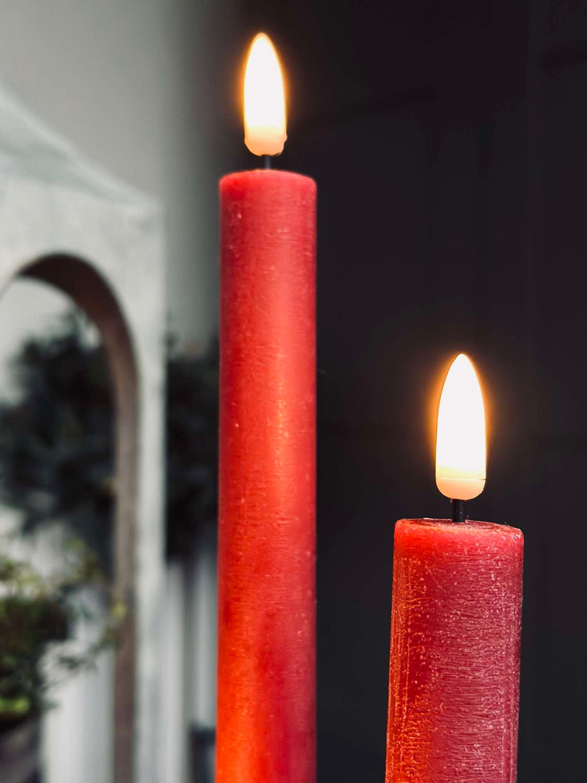 LED-lyspakke med 10 deler - Rød
