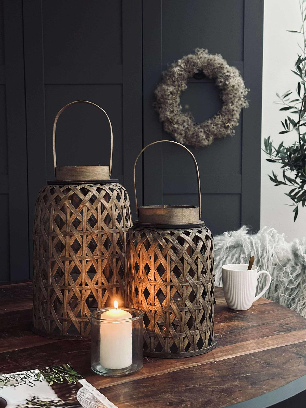 Lanterne Jenna - Dark liten