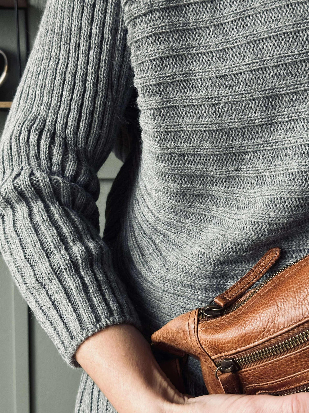 Strikkesett Clara Grey
