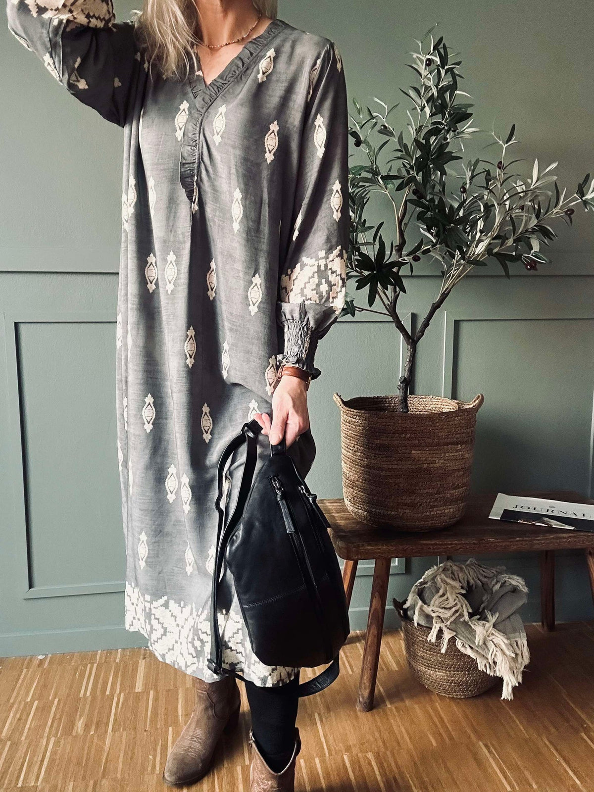 Kjole Mariana - Grey