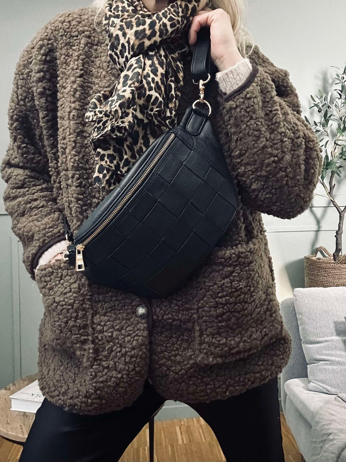 Jakke Lucile Brown teddy