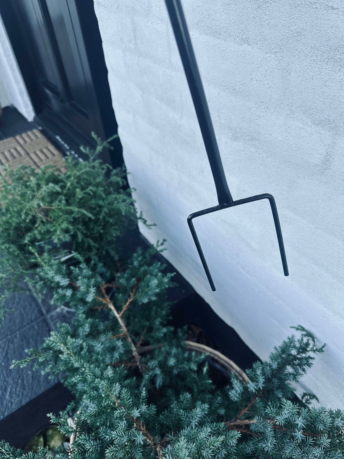 Lykt på spyd Black - Solar