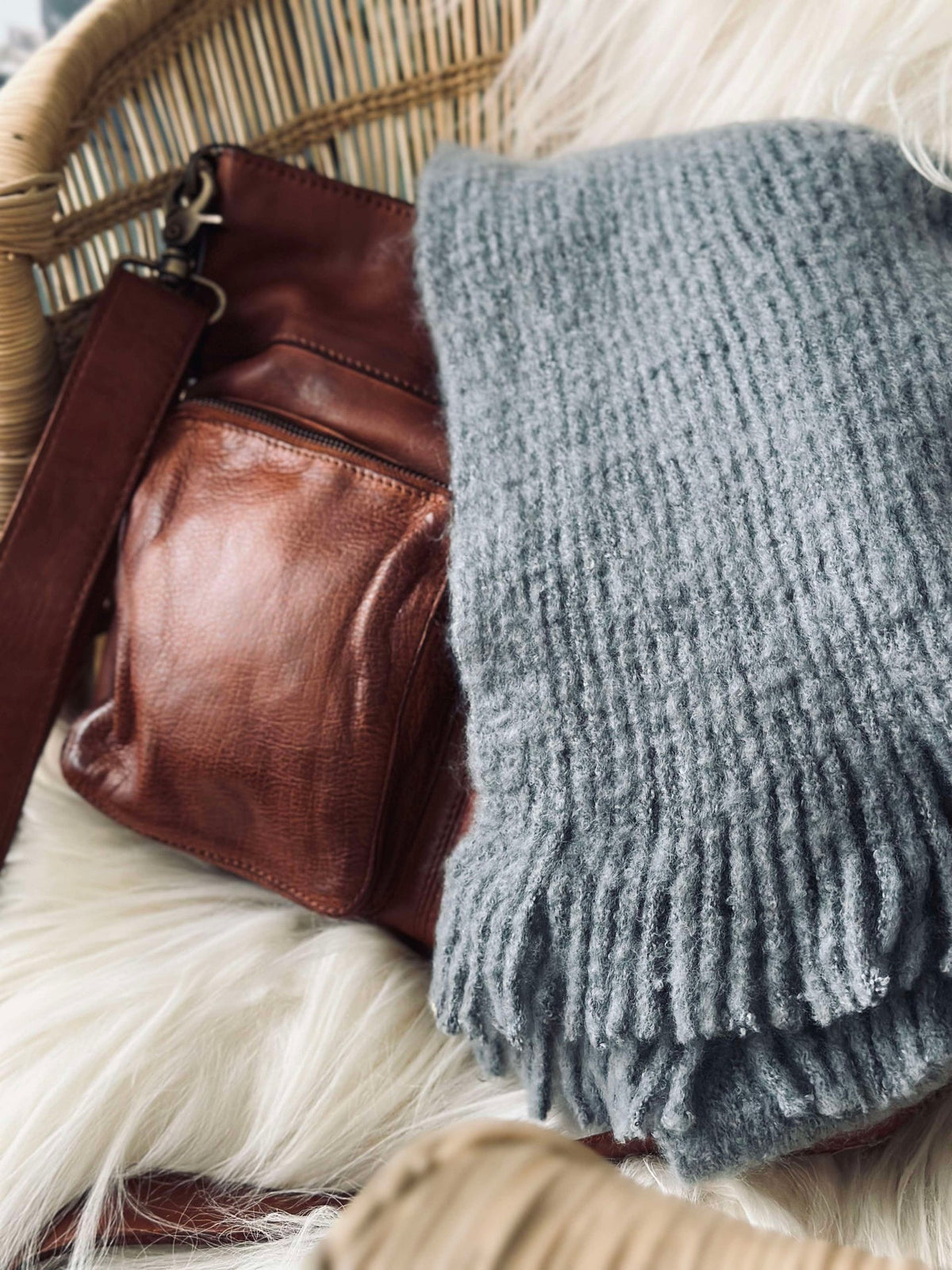 Skjerf grey - Super soft