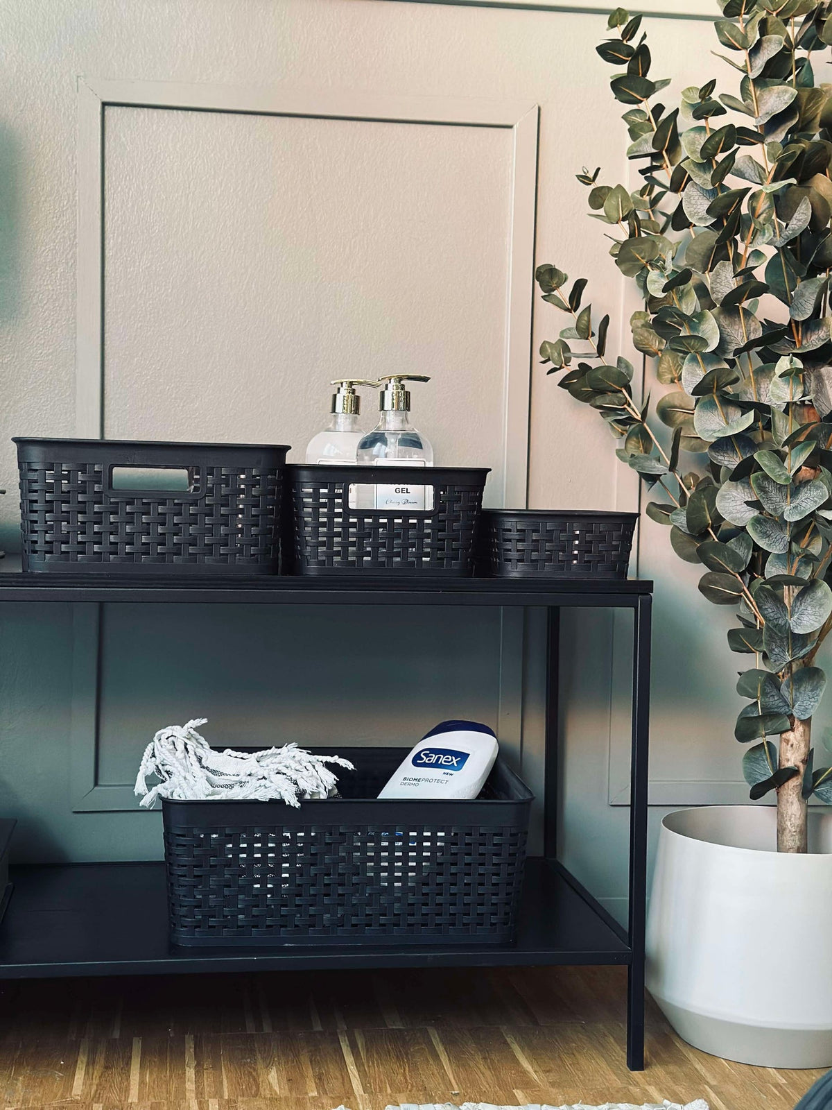 Oppbevaringskasse Mille Black - Small