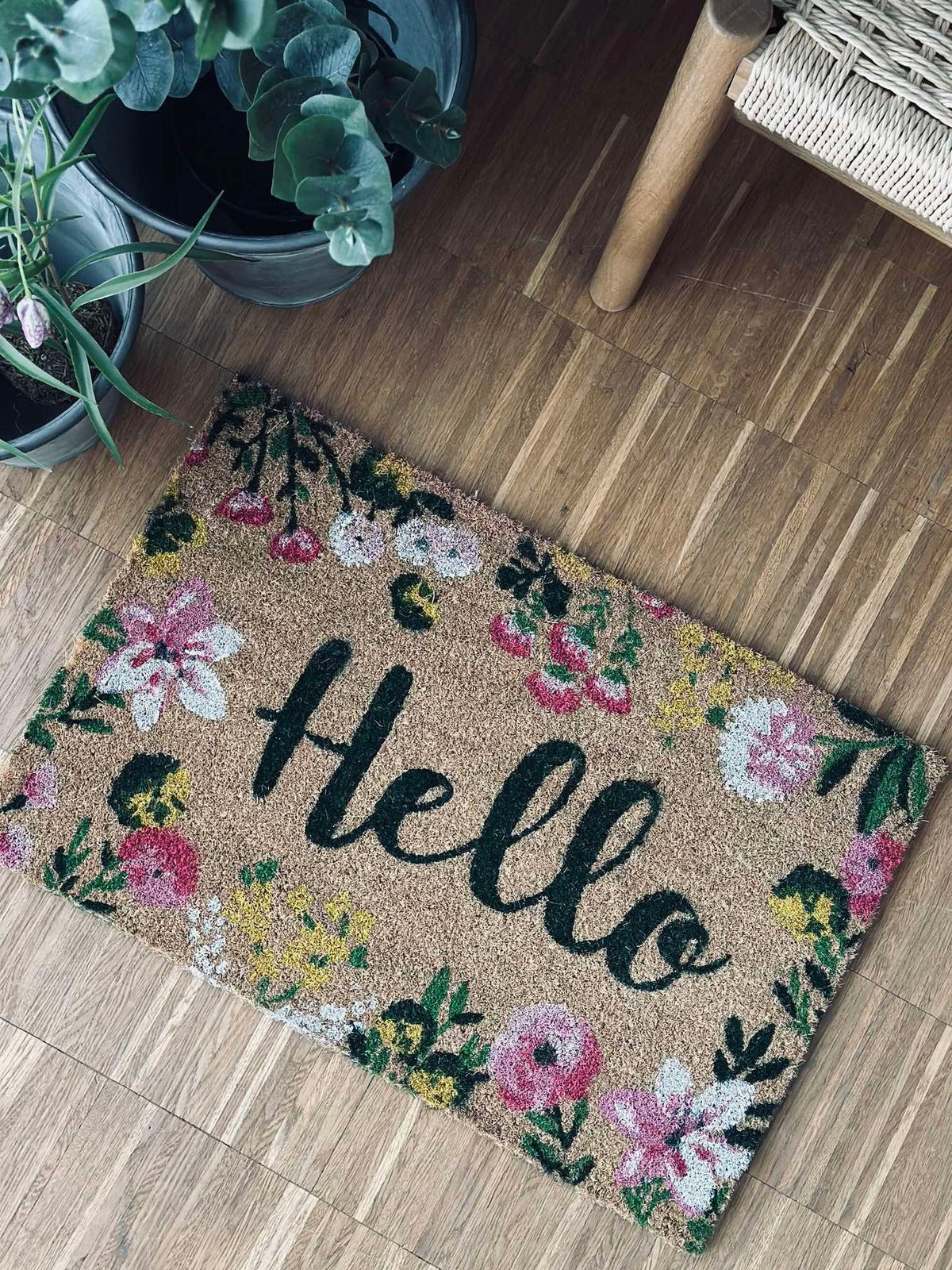 Dørmatte Hello Flora