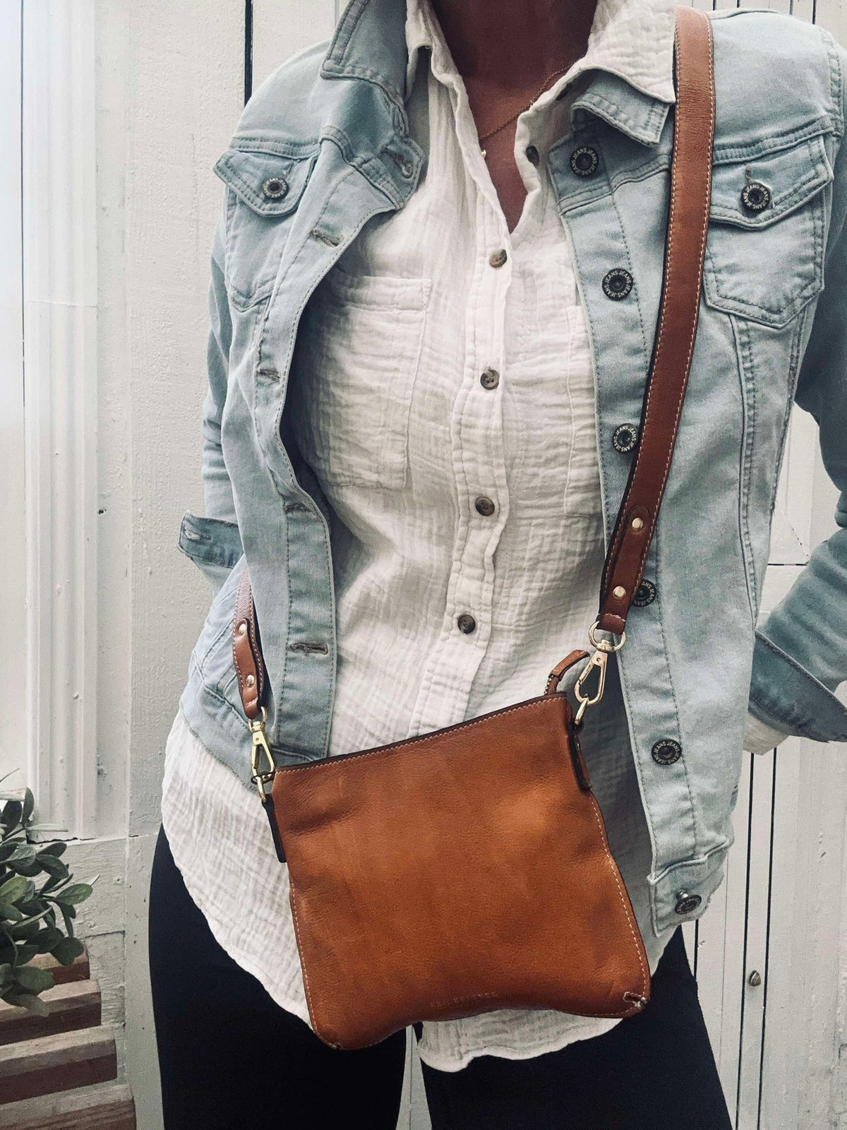 Crossover Nava small - Cognac