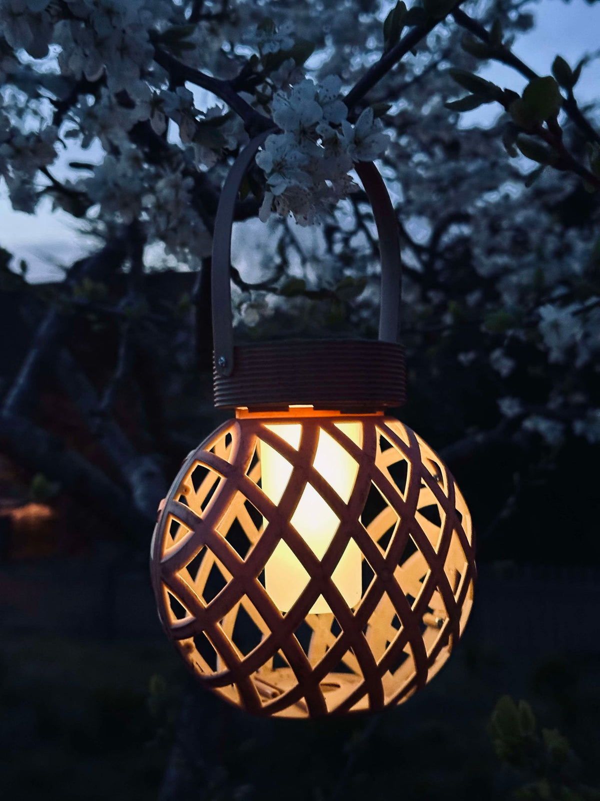 Lanterne med oppheng - Solcelle