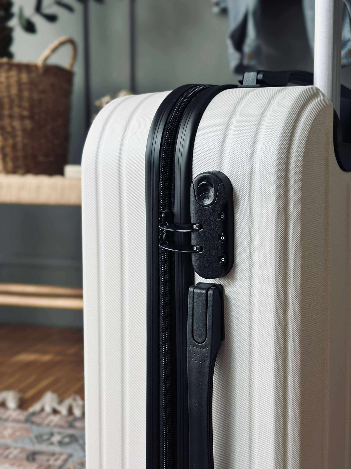 Koffert Trolley - Beige