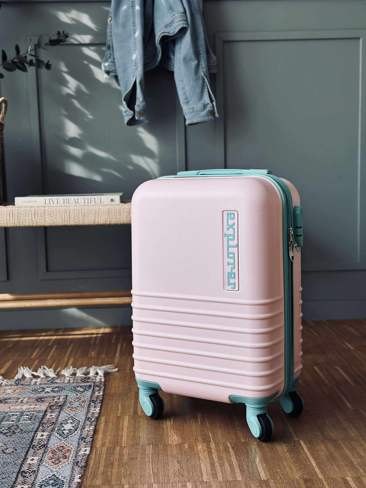 Trolley Koffert - ROSE / MINT