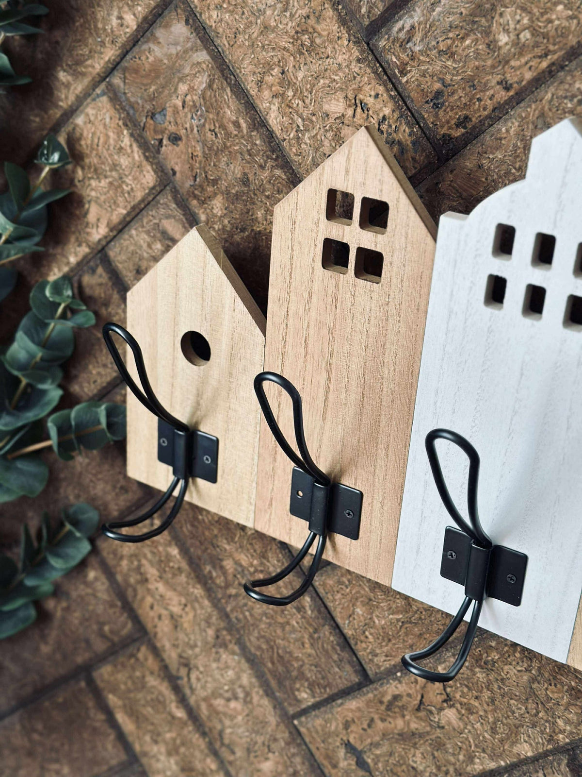 Knaggrekke med hus