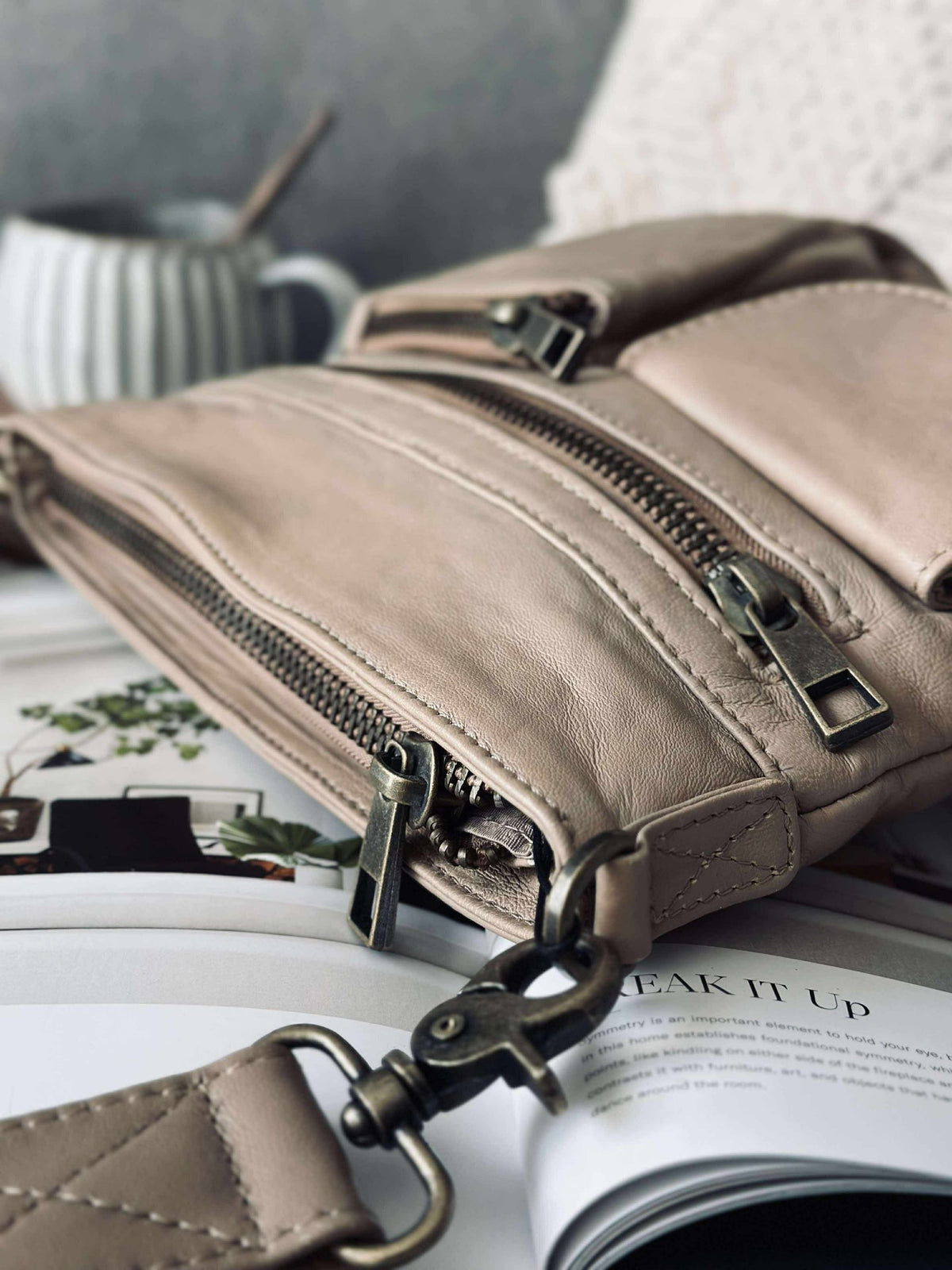 Crossbody LATTE - Ultra myk