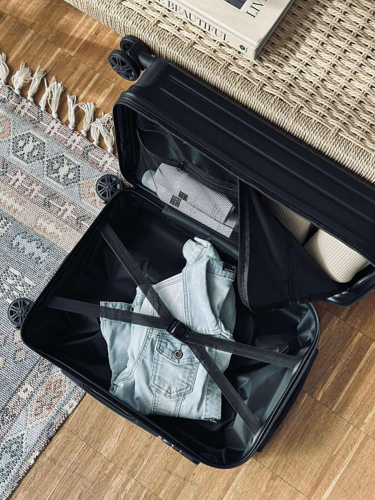 Koffert Trolley - Black