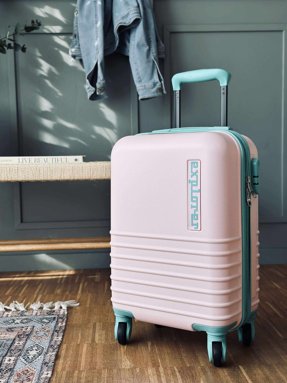 Trolley Koffert - ROSE / MINT
