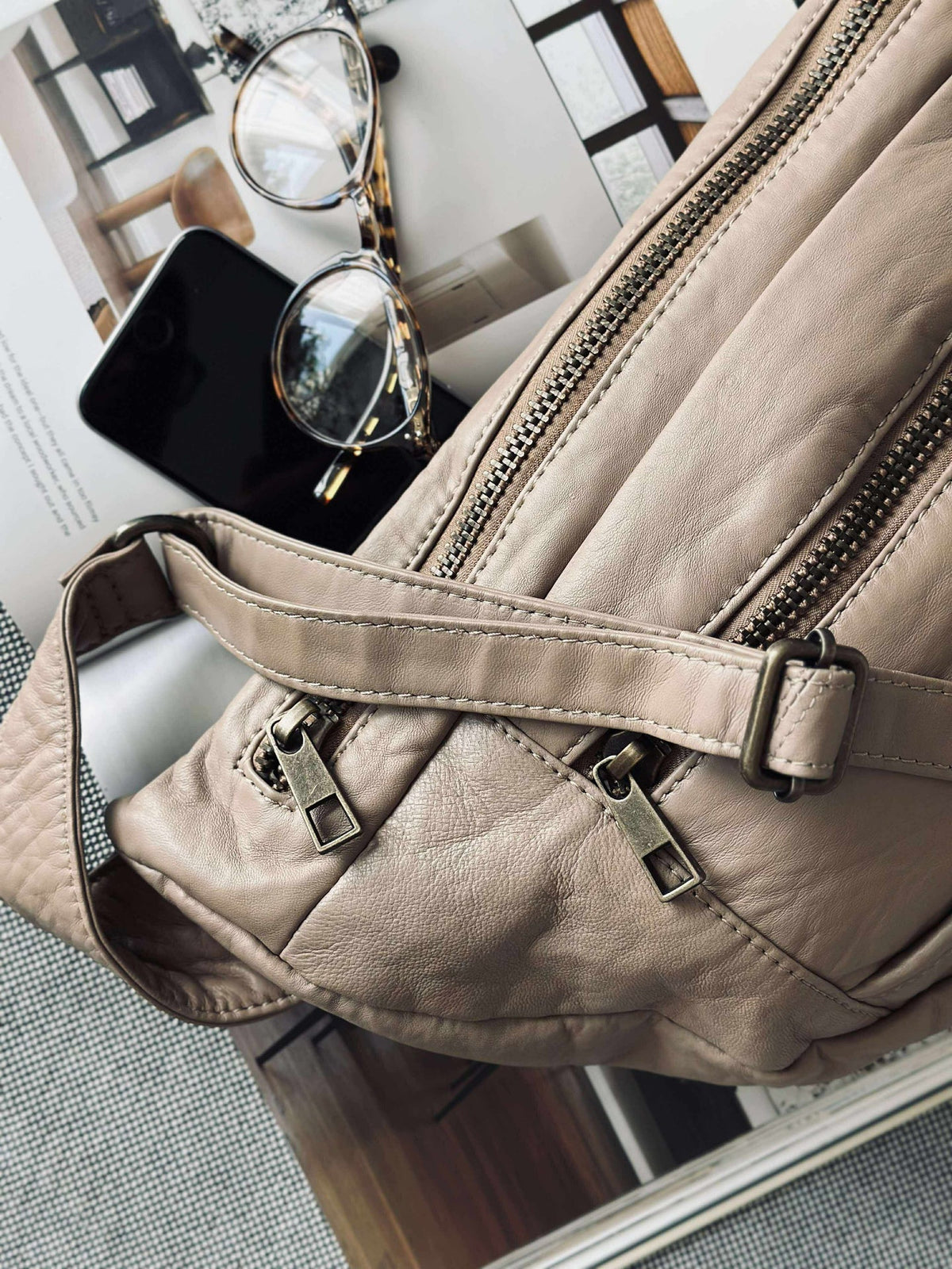 Bumbag XL MIRA – Latte
