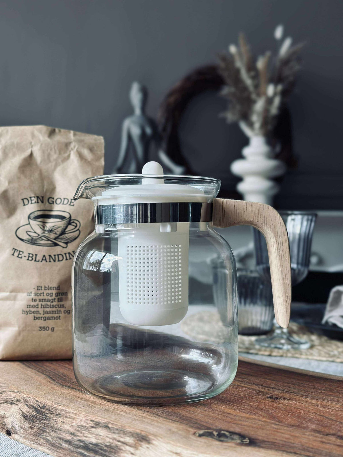 Tekanne i glass - 1500 ml.