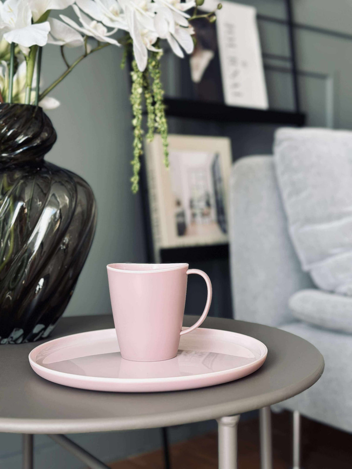 Tallerken Minna - Rosa