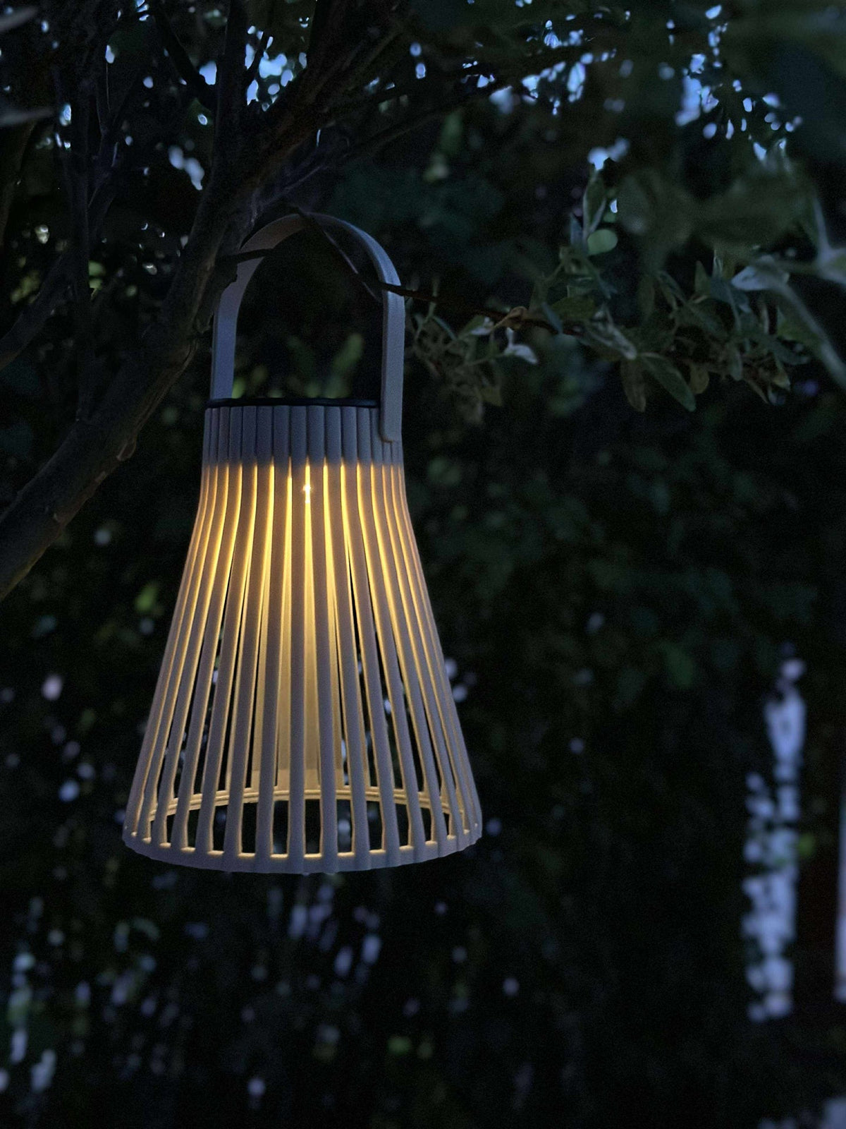 Lykt med solceller 14cm - Flere fargevalg