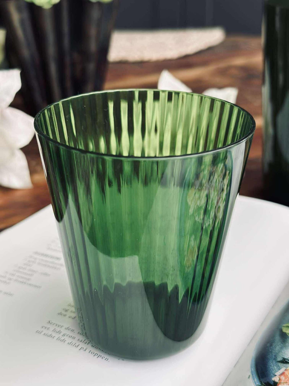 Glas Claire 300ml. Grønn - 2 stk.